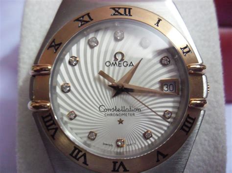 ladies fake omega constellation chronometer diamonds|omega constellation accuracy.